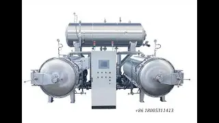 High Pressure Food Meat Horizontal Autoclave Sterilizer