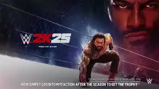 WWE 2K25 - Rise Through The Ranks Trophy | Achievement Guide