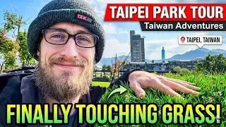 Touching grass in Taipei’s parks