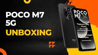 Poco M7 5G Unboxing & First Look With Specifications | Poco M7 5G Unboxing & Review | #pocom75g