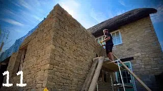 Building A Natural Stone House Extension 11