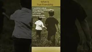 What is True Friendship? | Friendship Day 2021 | #Shorts