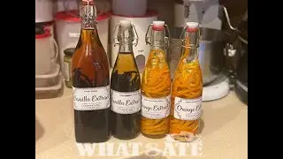How to make homemade extracts- my experience in learning to make Vanilla & orange extract with vodka