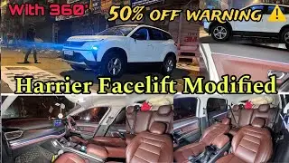 #Harrier facelift modification ✅ 2024 Tata harrier ✅ Tata harrier base to top modified ✅