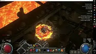Path of Exile 2 The Molten Vault -Ritualist lvl 44 -Kill Mektul with BloodBarrier & Stomping Ground