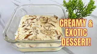 Delicious Arabian Pudding Recipe | Creamy & Exotic Dessert Made Easy!