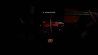 The end of the world is here, MUSIC can be your salvation. Enjoy Terminator Theme on violin