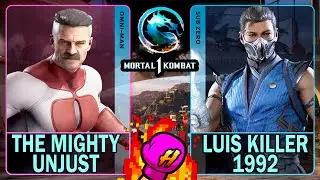 MK1 The Mighty Unjust (CYRAX) VS Luis Killer1992 (SUB-ZERO)🥊Mortal Kombat 1🥊4K 60ᶠᵖˢ