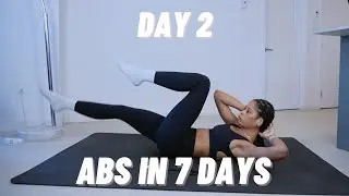 GET ABS IN 7 DAYS / at home / DAY 2