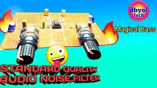 DIY Standard Quality Audio Filter