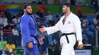 Egyptian judoka Islam el-Shehaby refuses to shake hand of Israeli Or Sasson - Rio 2016 Olympics