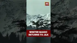 J&K: Higher Reaches of Bhaderwah Covered in Fresh #snowfall | India Today