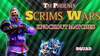 (TM PHOENIX SCRIMS WARS KNOCKOUT MATCHES  ).   freefire live by phoenix 69 gamer