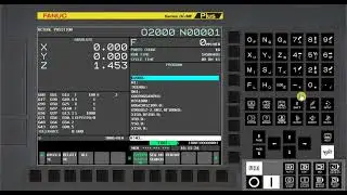 Sequence Number Search in FANUC CNC