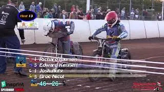 Hottest Heat 13 : Eastbourne 'Eagles' vs Scunthorpe 'Scorpions' : Championship : 22/06/2019