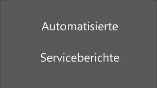 Sage 100 / Sage Office Line Industrie 4.0 | digitaler Servicebericht  elektronischer Servicebericht