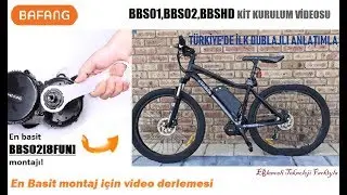 BAFANG MİD DRİVE'LAR İÇİN EN BASİT KURULUM VİDEOSU!(Dublajlı Anlatımla)