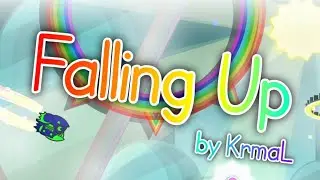 (60hz) My hardest SHIP CHALLENGE!! Falling Up by KrmaL [Extreme Demon] - Geometry Dash