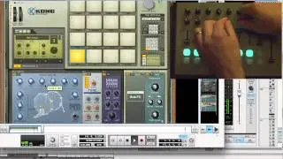 Livid Alias8 midi controller + Reason + Alias8CV RE