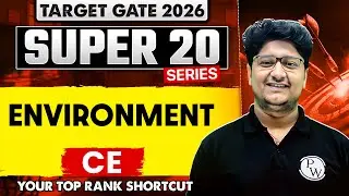 Environment | Civil Engineering | GATE 2026 Super 20 Series