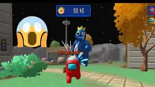 WHO ARE THESE KIDS? (Rainbow friends imposter Survivor 3D Gameplay Walkthrough)