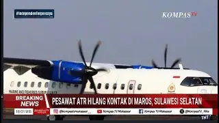 Update - Pencarian Pesawat ATR Rute Yogyakarta-Makassar Hilang Kontak Di Wilayah Maros