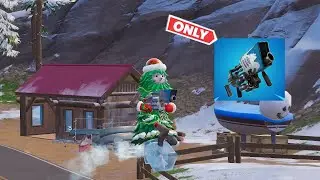 SNOWBALL ONLY CHALLENGE IN FORTNITE