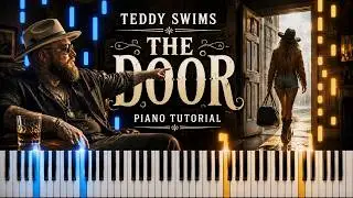 Learn To Play The Door Teddy Swims on Piano! (Easy)