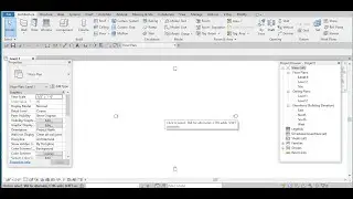 How to display properties Tab & project browser Tab in revit