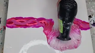 [282] The Pink Dutch! Gorgeous Dutch Pour In Shades of Pink #paintpouring#dutchpour#abstractart