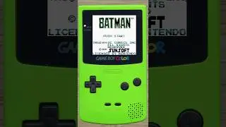Batman: The Video Game (1990, Game Boy)