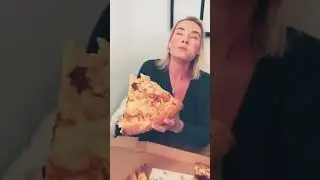 Black owned pizza 🍕 shop in NYC #viralvideo