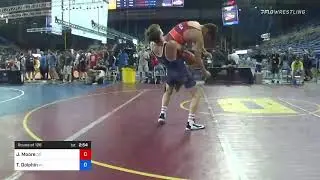 126 Lbs Round Of 128 - Jacob Moore, Oregon Vs Troy Dolphin, Wisconsin 7b74