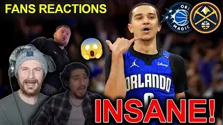 NBA fans reaction to Anthony Black’s INSANE clutch performance as the Magic beat the Nuggets 😱