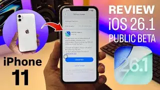 iOS 26.1 Public Beta 3 Review on iPhone 11 - Performance, Battery Life, Issues