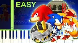 Launch Base Zone | SONIC THE HEDGEHOG 3 - EASY Piano Tutorial