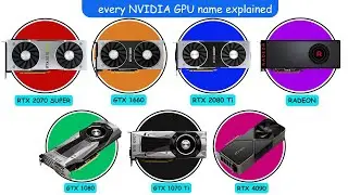 Все названия графических процессоров NVIDIA и AMD за 9 минут: объяснение.
