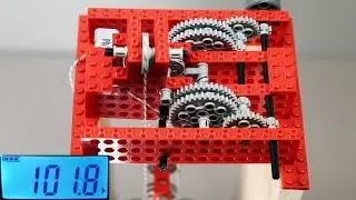 Testing Lego gear and pulley systems - part 1