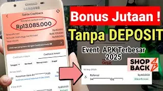 APLIKASI PENGHASIL UANG TERBARU 2025, APK PENGHASIL UANG TERBARU 2025 | SHOPBACK
