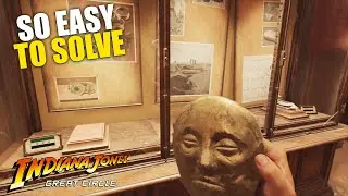 The Museum Exhibit Puzzle Solution In Indiana Jones And The Great Circle