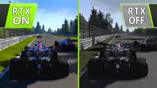 F1 2021 Ray Tracing RTX ON vs OFF Graphics Comparison | 4K 60 FPS | RTX 3090 Gameplay