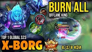 XBORG BEST BUILD 2022 | TOP 1 GLOBAL XBORG GAMEPLAY | MOBILE LEGENDS✓