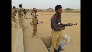 Army Man are Training Police to Open Fire. | #policetrainingpakistan #ptp #sindhpolice #firing |