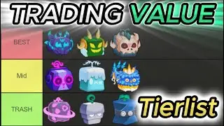 The ULTIMATE Bloxfruits TRADING VALUE Tierlist!