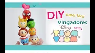 DIY - Vingadores estilo Tsum Tsum