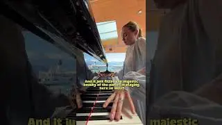 The most stunning scenery for an open piano!🥹