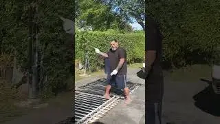 DIY Gate Repair: Welding with a Small Machine#DIYRepair #WeldingProject #GateRepair