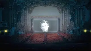 Creepy Cinema Ambience - Abandoned Movie Theater - Dark ASMR Scary Haunted Cinema 3hrs 4k Horror