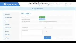 Withdrawal 0.02 BTC Space-Mining.Net