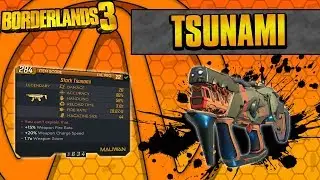 Borderlands 3 | Tsunami Legendary Weapon Guide (Shock/Corrosive Combo!)